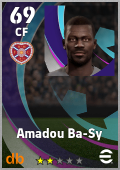 Amadou Ba-Sy — CF, OVR 69, MAX 69