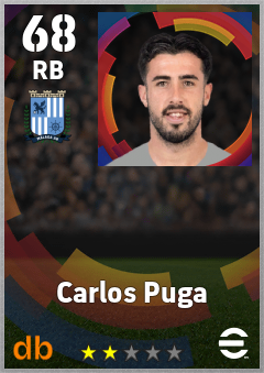 Carlos Puga eFootball player card