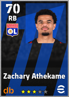 Zachary Athekame eFootball player card
