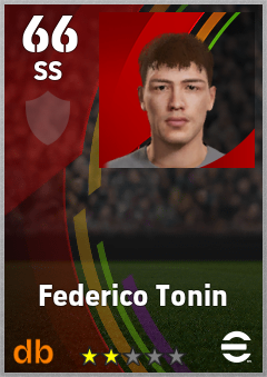 Federico Tonin eFootball player card