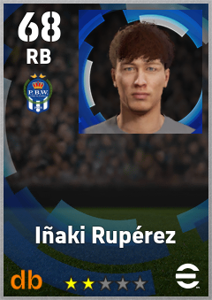Iñaki Rupérez — RB, OVR 68, MAX 68