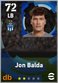 Jon Balda eFootball player card