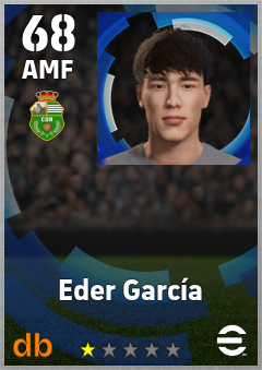 Eder García — AMF, OVR 68, MAX 68