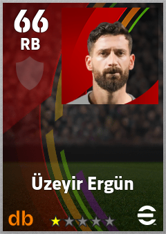 Üzeyir Ergün eFootball player card
