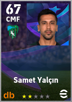Samet Yalçın — CMF, OVR 67, MAX 67