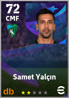 Samet Yalçın — CMF, OVR 72, MAX 72