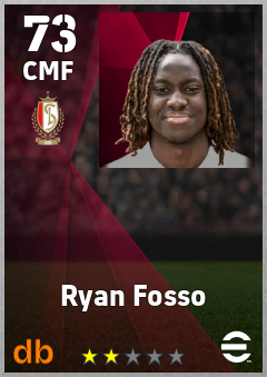 Ryan Fosso — CMF, OVR 73, MAX 73