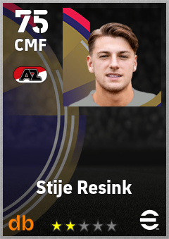 Stije Resink — CMF, OVR 75, MAX 75