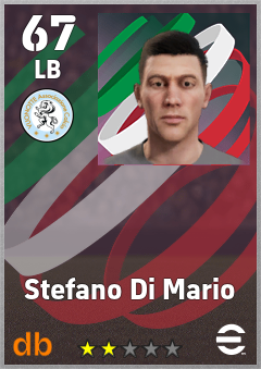 Stefano Di Mario — LB, OVR 67, MAX 67