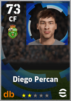 Diego Percan — CF, OVR 73, MAX 73