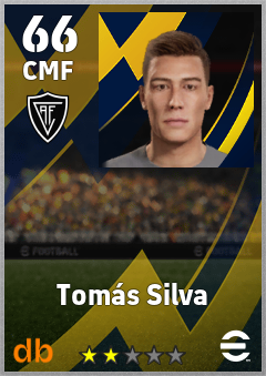 Tomás Silva — CMF, OVR 66, MAX 66