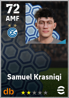 Samuel Krasniqi — AMF, OVR 72, MAX 72