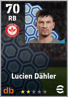 Lucien Dähler eFootball player card