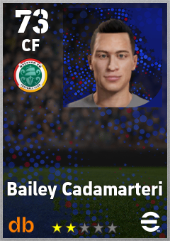 Bailey Cadamarteri — CF, OVR 73, MAX 73