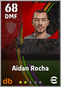 Aidan Rocha eFootball player card