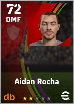 Aidan Rocha eFootball player card