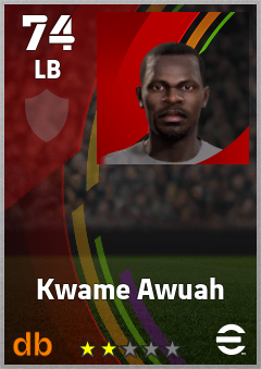 Kwame Awuah eFootball player card