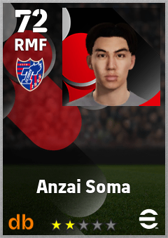 Anzai Soma — RMF, OVR 72, MAX 72