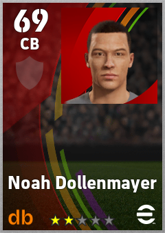 Noah Dollenmayer eFootball player card