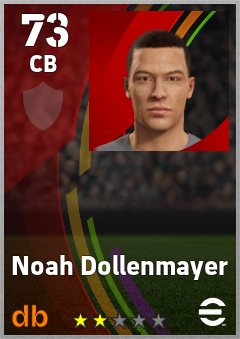 Noah Dollenmayer eFootball player card