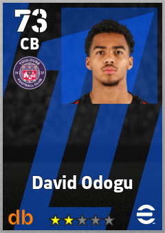 David Odogu — CB, OVR 73, MAX 73