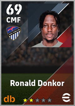 Ronald Donkor — CMF, OVR 69, MAX 69