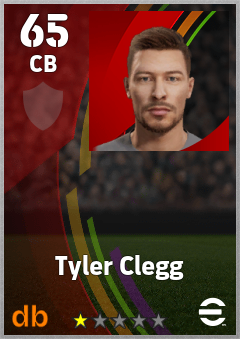 Tyler Clegg eFootball player card