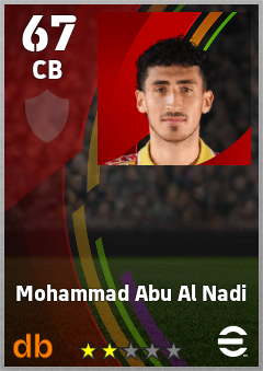 Mohammad Abu Al Nadi eFootball player card
