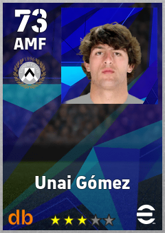 Unai Gómez — AMF, OVR 73, MAX 73