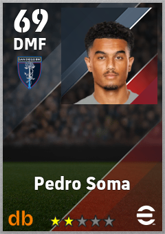 Pedro Soma eFootball player card