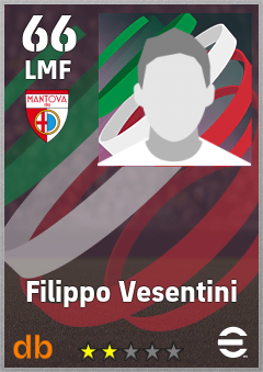 Filippo Vesentini — LMF, OVR 66, MAX 66