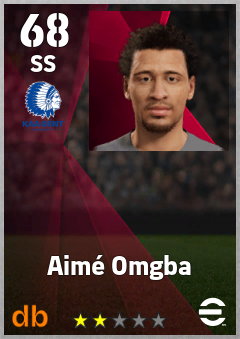 Aimé Omgba — SS, OVR 68, MAX 68