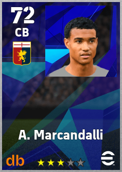 A. Marcandalli eFootball player card