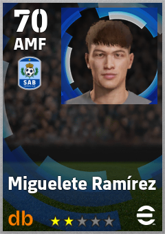 Miguelete Ramírez eFootball player card