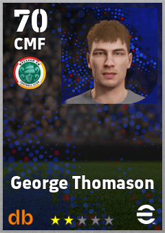 George Thomason — CMF, OVR 70, MAX 70