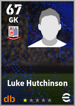 Luke Hutchinson — GK, OVR 67, MAX 67