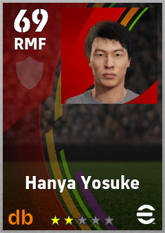Hanya Yosuke eFootball player card