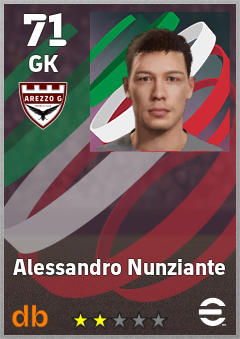 Alessandro Nunziante eFootball player card
