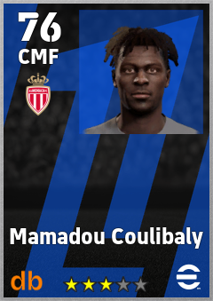 Mamadou Coulibaly — CMF, OVR 76, MAX 76