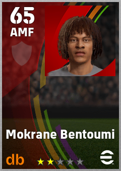 Mokrane Bentoumi — AMF, OVR 65, MAX 65