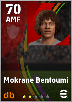 Mokrane Bentoumi — AMF, OVR 70, MAX 70