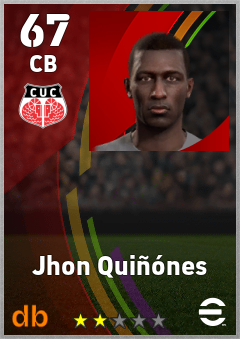 Jhon Quiñónes eFootball player card