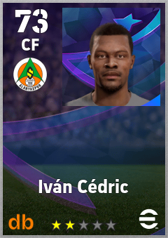 Iván Cédric — CF, OVR 73, MAX 73