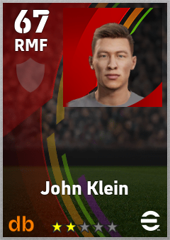 John Klein eFootball player card