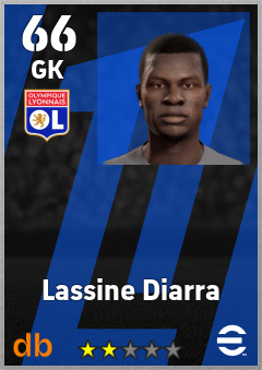 Lassine Diarra eFootball player card