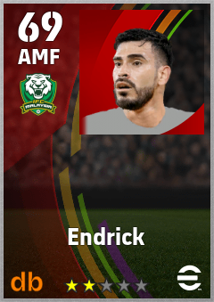 Endrick — AMF, OVR 69, MAX 69