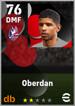 Oberdan — DMF, OVR 76, MAX 76