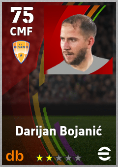 Darijan Bojanić eFootball player card