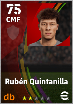 Rubén Quintanilla — CMF, OVR 75, MAX 75