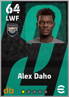 Alex Daho — LWF, OVR 64, MAX 64